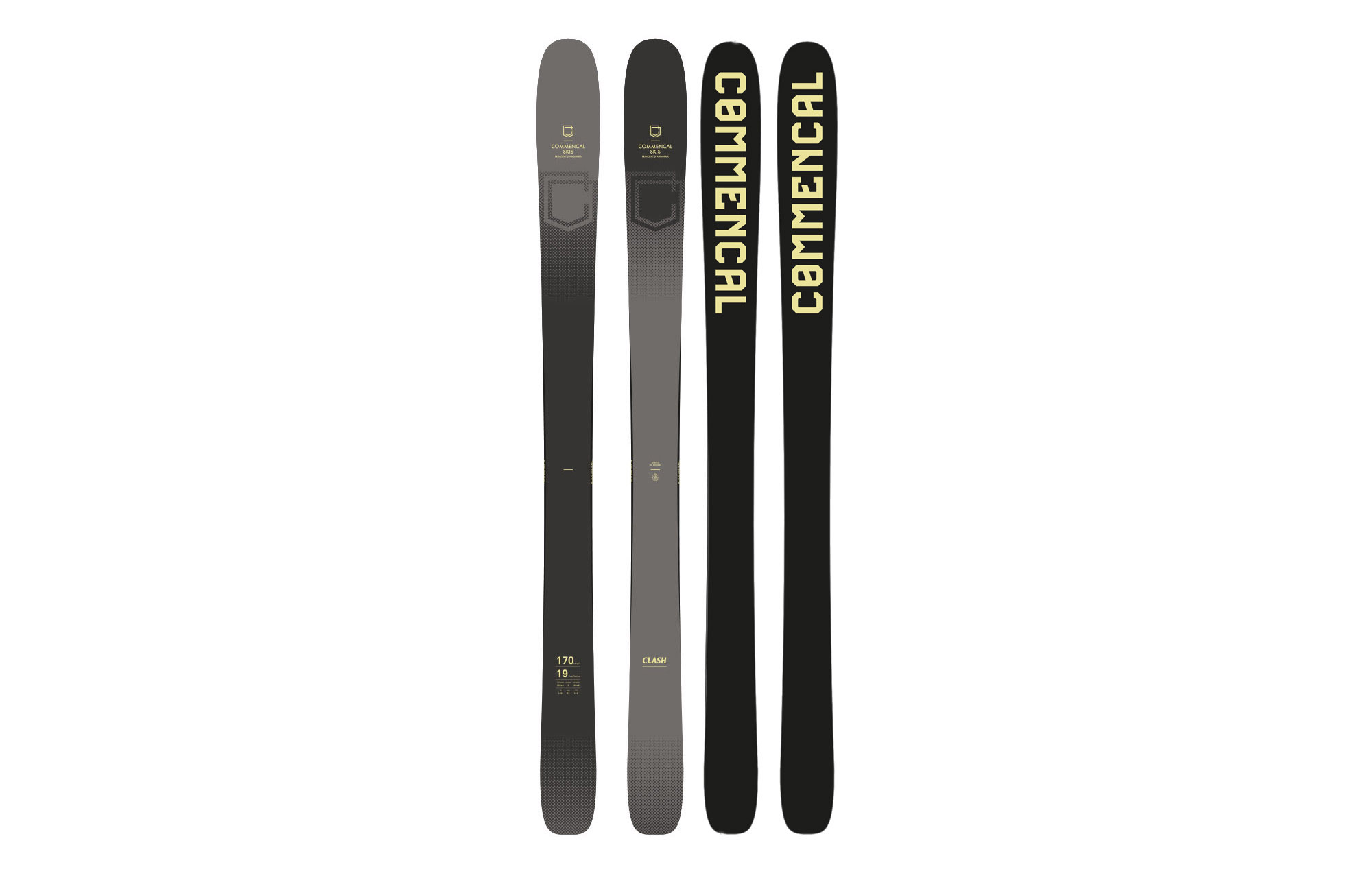 COMMENCAL CLASH SLATE GREY SKIS  image number null