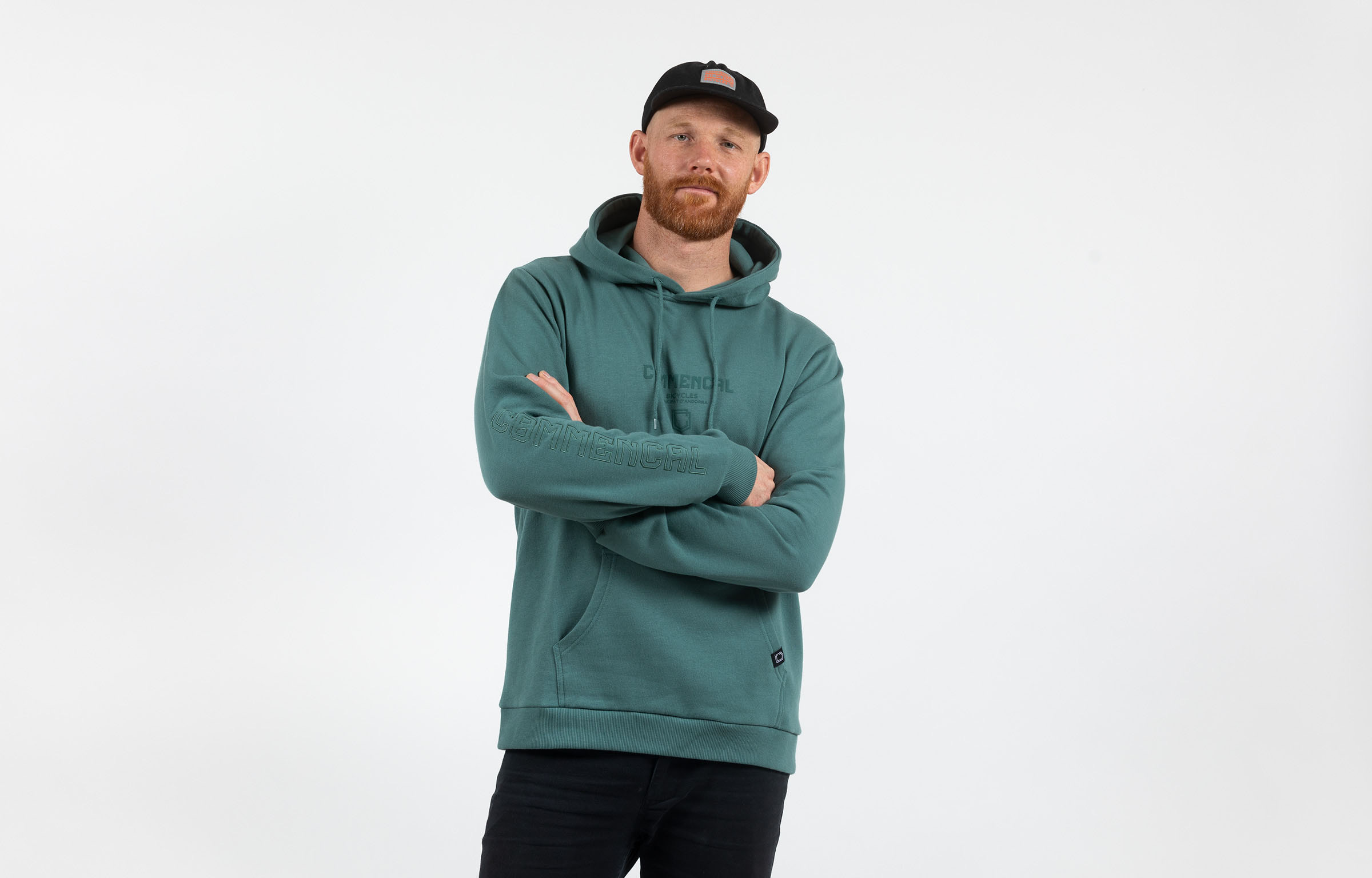 COMMENCAL CORPORATE HOODIE SWAMP image number null