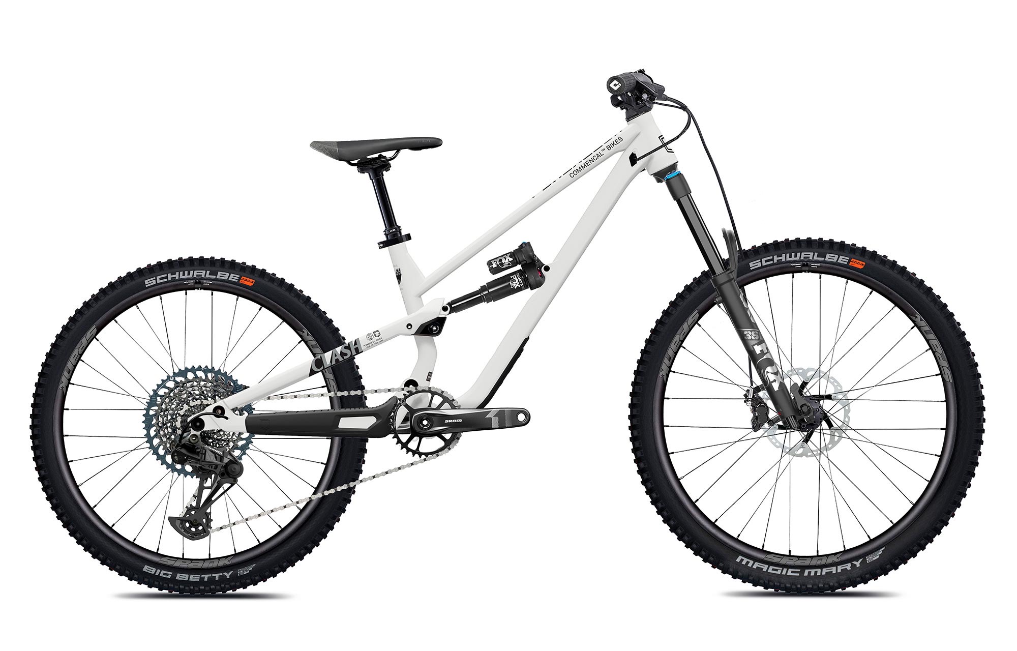 COMMENCAL CLASH XS PURE WHITE image number null