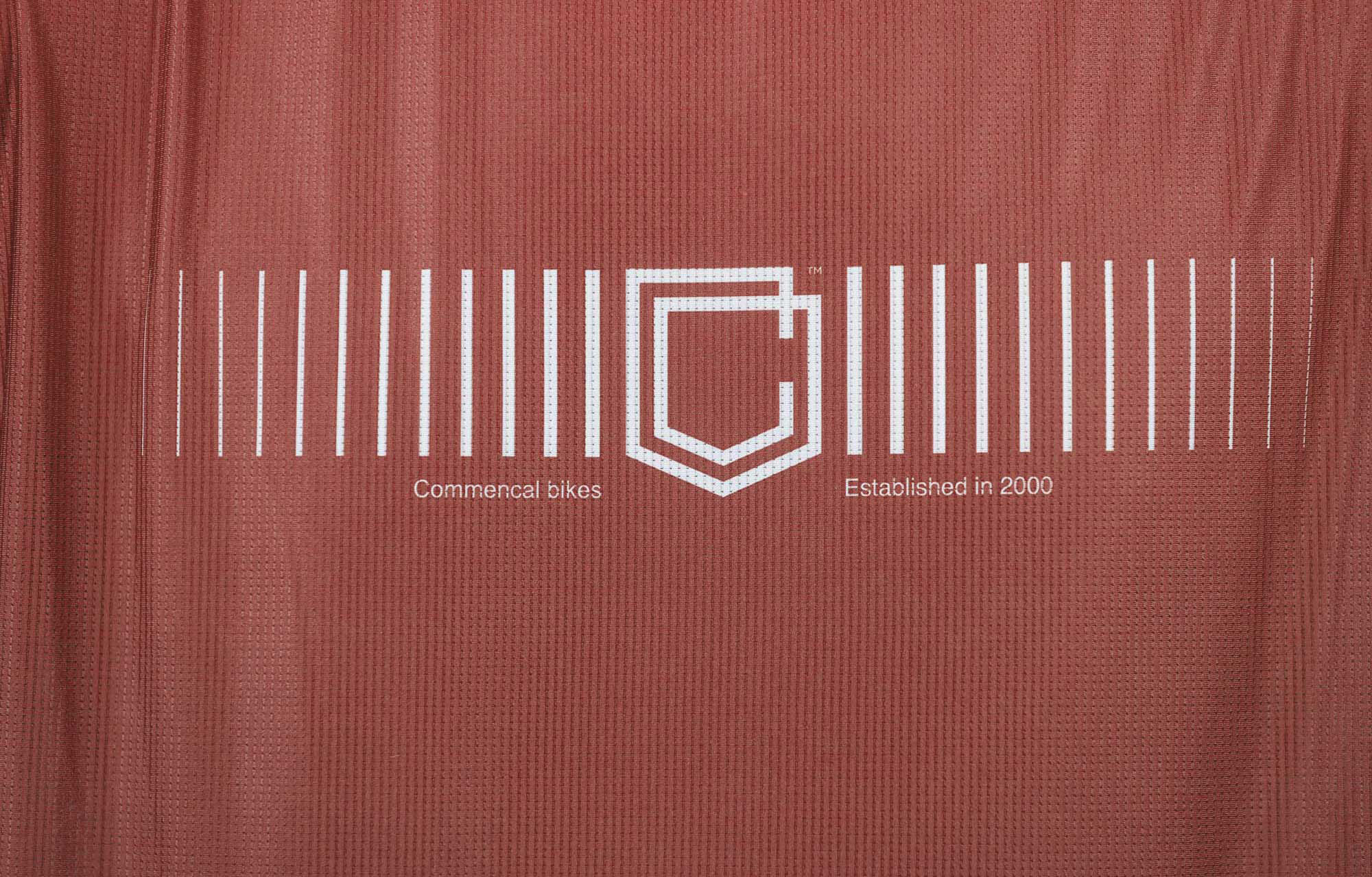 COMMENCAL SHORT SLEEVE ESSENTIAL JERSEY RED DIRT image number null