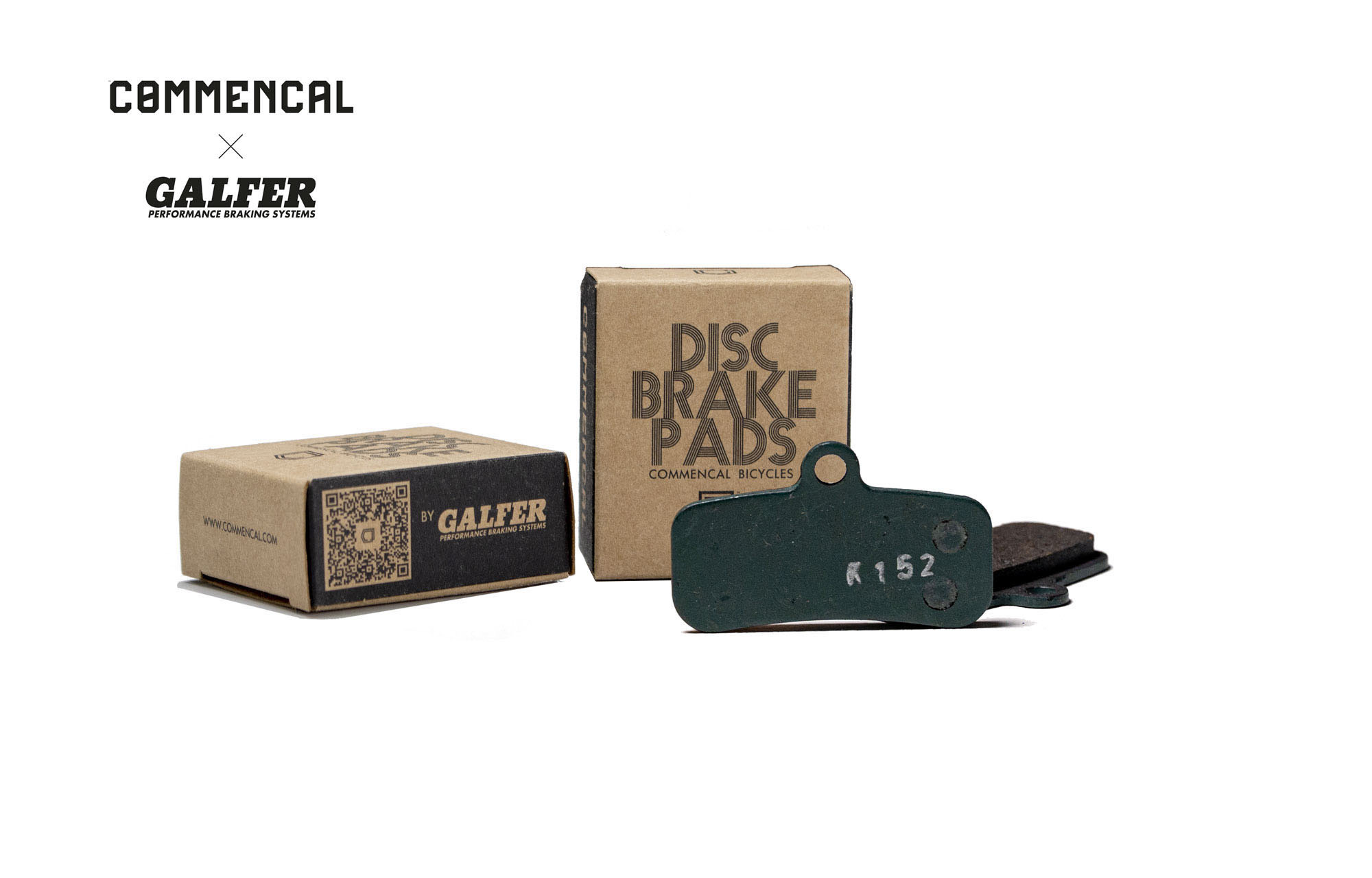 COMMENCAL TEAM BRAKE PADS FOR SHIMANO SAINT, XT M8120 image number null