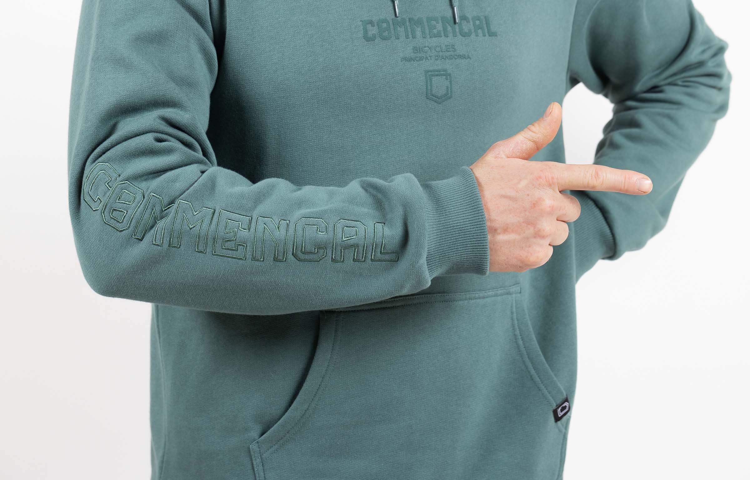 COMMENCAL CORPORATE HOODIE SWAMP image number null