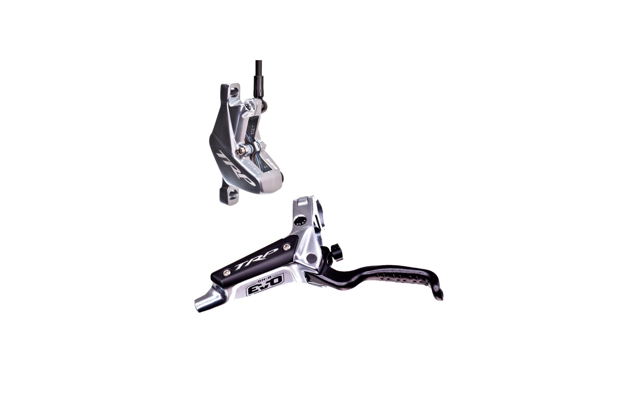 TRP DH-R EVO REAR BRAKE SILVER 1800MM image number null