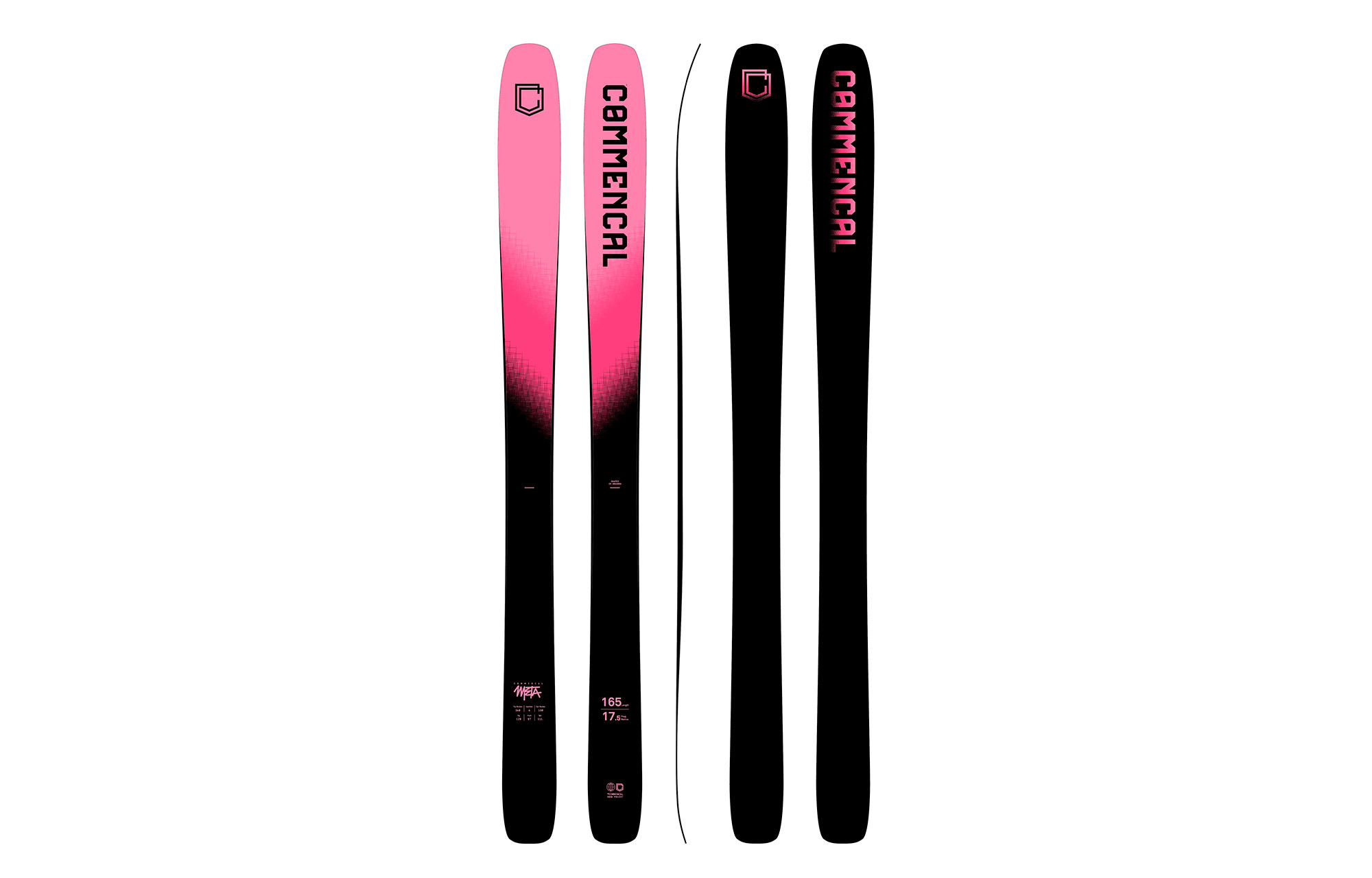 SKIS COMMENCAL META PINK image number null